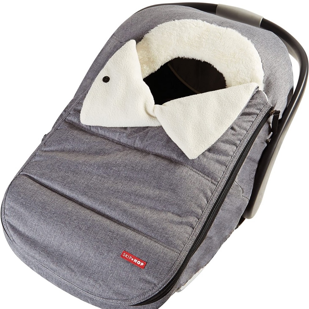 Brand New - Skip Hop Winter Car Seat Cover, Stroll & Go, Heather Grey